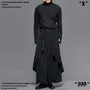 Long-Sleeve Turtleneck Plain T-Shirt