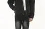 Studded Washed Denim Zip Jacket