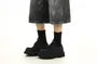 Mid Rise Washed Denim Shorts