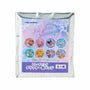 Sanrio Characters Sunburn Night Party Series Secret Glitter Tin Badge (Blind Box)