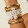 Set: Beaded Bracelet + Bangle