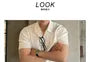 Short-Sleeve Plain Knit Polo Top