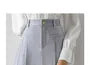 High Waist Plain Pleated Mini A-Line Skirt