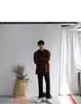 Unisex Oversized V-Neck Cardigan