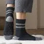 Striped Fleece Short Socks Set