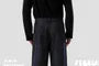 Mid Rise Plain Wide Leg Pants