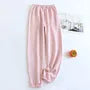 Couple Matching Elastic Waist Plain Harem Pajama Pants (Various Designs)