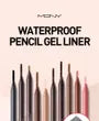 The Big Waterproof Pencil Gel Liner - 10 Colors
