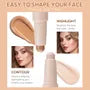 Highlighter & Contour Double-Headed Stick - 3 Shades