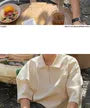 Elbow-Sleeve Half-Zip Plain T-Shirt