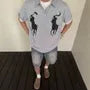 Mid Rise Washed Denim Shorts