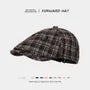 Plaid Flat Cap