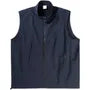 Stand Collar Zip-Up Plain Vest