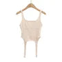 Scoop Neck Cropped Bustier Top