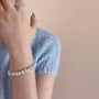 Faux Pearl Beaded Bracelet