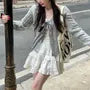 V-Neck Tie Front Cardigan