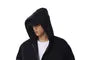 Plain Boxy Zip-Up Hoodie