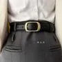 Faux Leather Belt