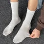 Plain Ribbed Socks