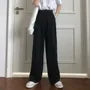 High-Waist Wide-Leg Dress Pants