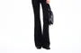 Low Rise Plain Flared Pants