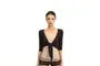 V-Neck Ruched Lace Slim Fit Crop Camisole Top