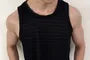 Crewneck Striped Tank Top