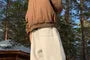 High Waist Fleece Lined Wide Leg Pants
