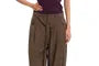 Low Rise Plain Wide Leg Dress Pants
