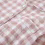 Couple Matching Plaid Pajama Set