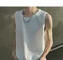Sleeveless Plain Tee