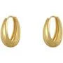 Oval Hoop Earring