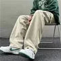 Low Rise Plain Straight Leg Cargo Pants