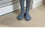 Plain Over The Knee Ribbed Socks