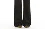 Low Rise Asymmetrical Washed Studded Wide Leg Jeans