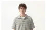 Striped Mock Two-Piece Polo T-Shirt