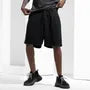 Drawstring Waist Plain Sweatshorts
