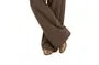 Low Rise Plain Wide Leg Dress Pants