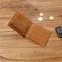 Genuine Leather Bifold Short Wallet