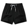 Drawstring Waist Plain Shorts