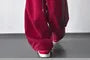 Drawstring Waist Striped Baggy Pants