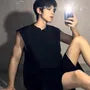 Crewneck Plain Tank top