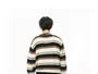 Striped Polo Sweatshirt