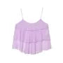 Plain Tiered Flowy Camisole Top