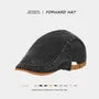 Denim Flat Cap
