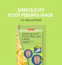 Shiny & Soft Foot Peeling Mask (1 pair)