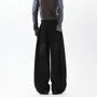 Drawstring Waist Plain Wide Leg Sweatpants