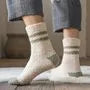 Striped Fleece Short Socks Set