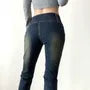High Waist Skinny-Fit Bootcut Jeans