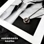 Interlocking Ring Pendant Necklace